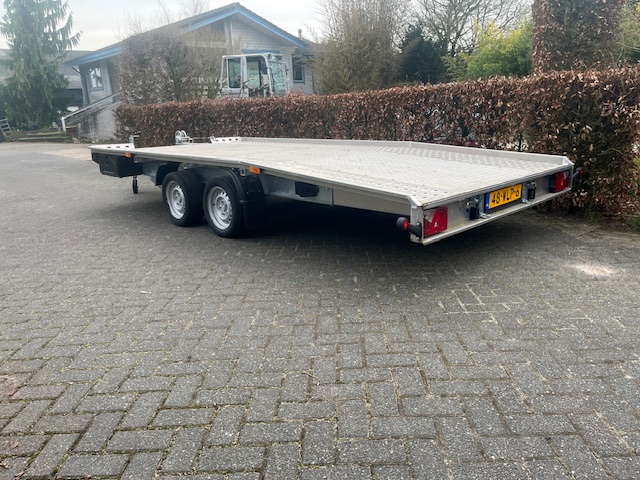 Aluminium lichtgewicht autotransporter 450x210 cm - Afbeelding 4