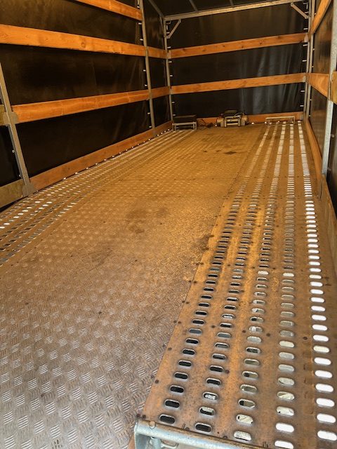 schamelwagen voor autotransport met huif - Afbeelding 3