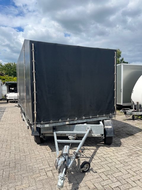 schamelwagen voor autotransport met huif - Afbeelding 2