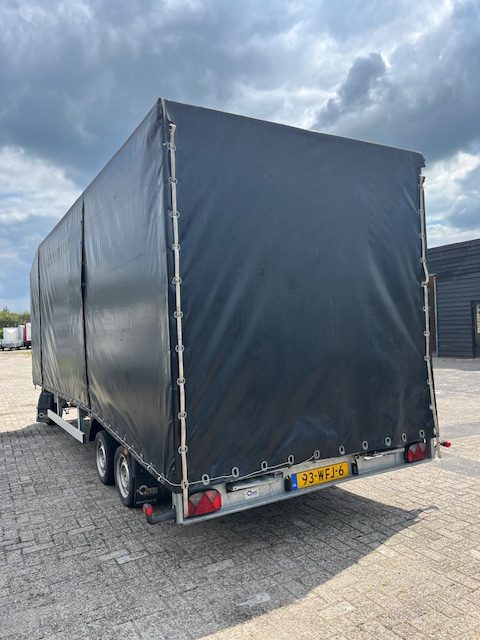 schamelwagen voor autotransport met huif - Afbeelding 6