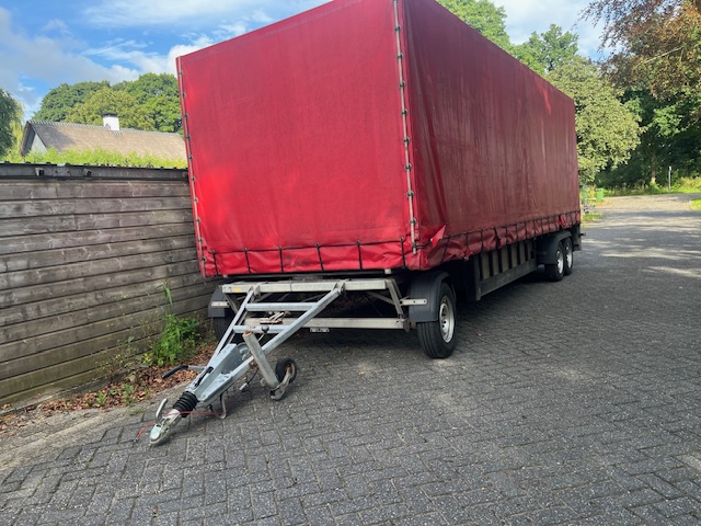 Grote schamelwagen met huif Bunk - Afbeelding 3