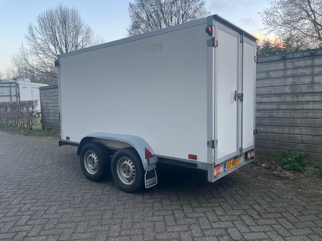 Gesloten aanhanger 300x130x150 meeste gevallen geen aanhangwagenrijbewijs nodig - Afbeelding 3