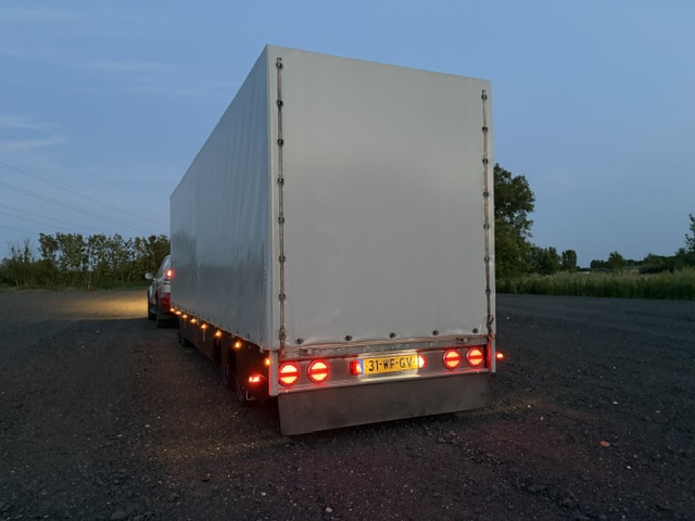 4 assige schamelwagen met huif - Afbeelding 3