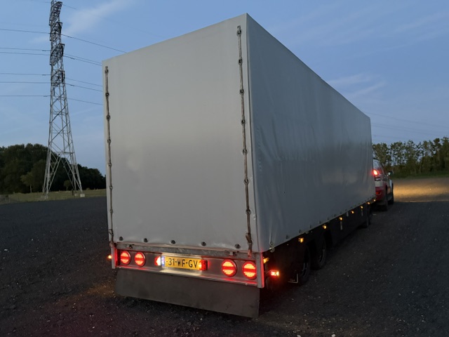 4 assige schamelwagen met huif - Afbeelding 4